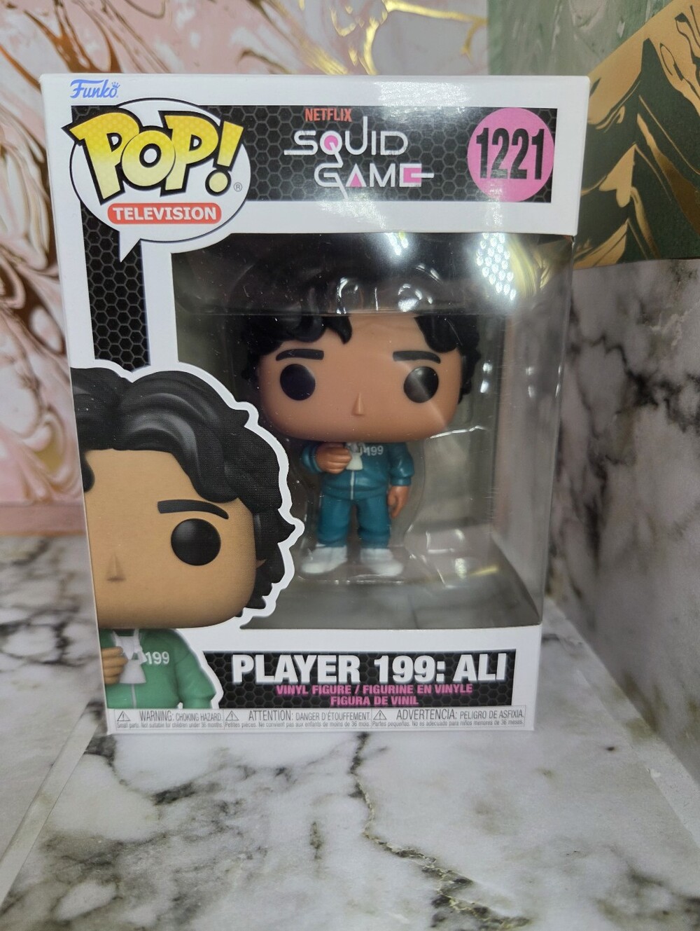 Funko Pop 1221 Squid Game Player 199 Ali NIB